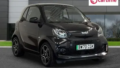 Used Smart ForTwo Coupé Premium 60 kW (82 HP) 2021 Black Hatchback