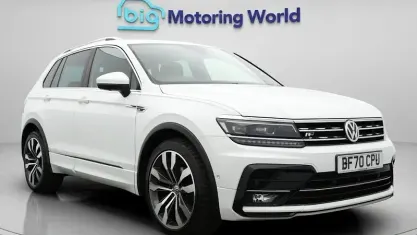 Używany VW Tiguan R-line 150 KM (110 kW) 2020 Biały SUV