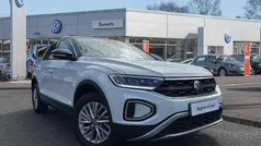 White Used 2022 VW T-Roc Life SUV | £18,999 (Fair price)