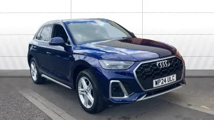 Used Audi Q5 S-Line 204 HP (150 kW) 2024 Blue SUV