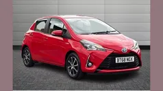 Red Used 2018 Toyota Yaris Hybrid Hatchback | £13,450 (Fair price)