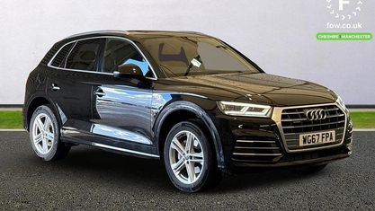 Second-hand Audi Q5 S-Line 252 CP (185 kW) 2017 Negru SUV