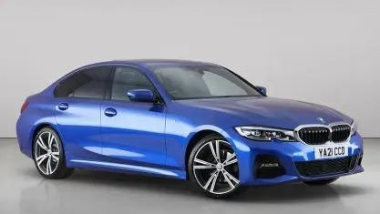 Used BMW 320 M Sport 184 HP (135 kW) 2021 Blue Sedan
