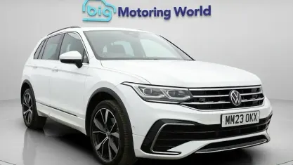 Used VW Tiguan R-line 245 HP (180 kW) 2023 White SUV