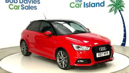 Used Audi A1 Sportback Black Edition 150 HP (110 kW) 2017 Red Hatchback