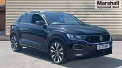 Black Used 2021 VW T-Roc R-line SUV | £21,652 (Fair price)