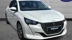 White Used 2021 Peugeot 208 Allure Premium Hatchback | £13,296 (Fair price)