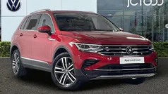 Red Used 2022 VW Tiguan Elegance SUV | £28,247 (Fair price)