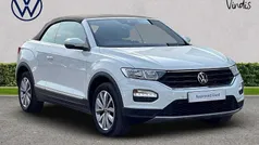 White Used 2021 VW T-Roc Cabriolet Design Cabriolet | £19,553 (Fair price)