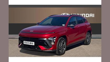 Używany Hyundai Kona N Line 138 KM (101 kW) 2025 Czerwony SUV