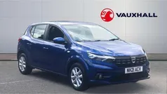 Blue Used 2021 Dacia Sandero Comfort Hatchback | £10,398 (Fair price)