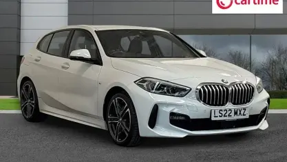 Used BMW 118 M Sport 136 HP (100 kW) 2022 White Hatchback