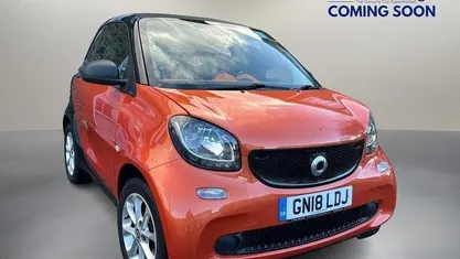 Used Smart ForTwo Coupé Passion 71 HP (52 kW) 2018 Black Coupe