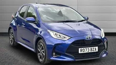 Blue Used 2023 Toyota Yaris Hybrid Design Hatchback | £18,550 (Fair price)