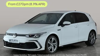 White Used 2022 VW Golf VIII R-line Hatchback | £17,421 (Fair price)
