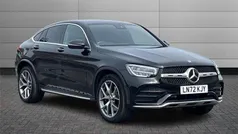 Black Used 2023 Mercedes GLC300 AMG line Coupe | £39,950 (Fair price)