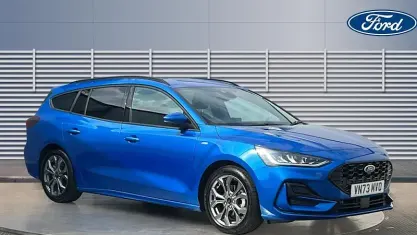 Used Ford Focus ST-Line 125 HP (91 kW) 2023 Blue Estate