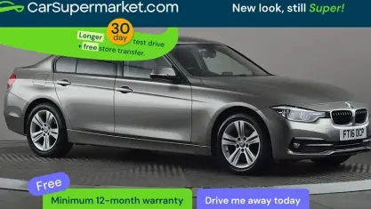 Usado BMW 320 Sport Line 190 HP (139 kW) 2016 Prateado Sedan