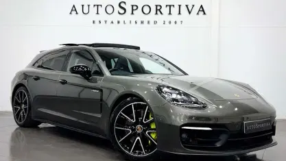 Used Porsche Panamera 4 E-Hybrid 462 HP (339 kW) 2022 Green Hatchback