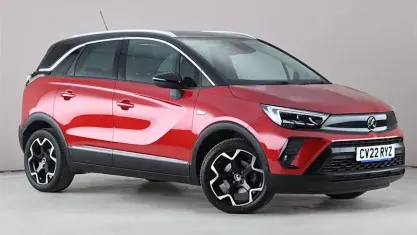Begagnad Vauxhall Crossland Ultimate 120 HK (88 kW) 2021 Röd SUV