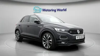 Black Used 2020 VW T-Roc R-line SUV | £19,300 (Fair price)