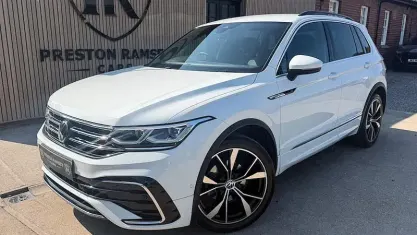 Used VW Tiguan R-line 150 HP (110 kW) 2023 White SUV