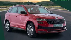 Red Used 2024 Skoda Karoq SportLine SUV | £26,990 (Fair price)