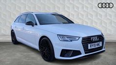 White Used 2019 Audi A4 Black Edition Estate | £23,000 (Fair price)