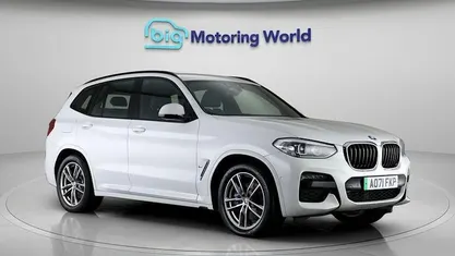 White Used 2021 BMW X3 M Sport SUV | £27,300 (Good price)