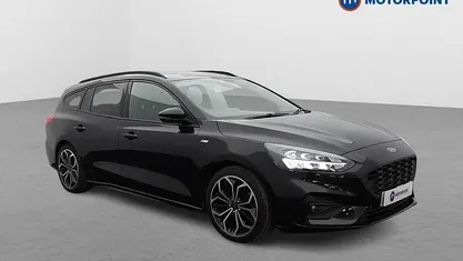 Used Ford Focus ST-Line X 125 HP (91 kW) 2021 Black Estate