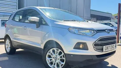 Used Ford Ecosport Zetec 125 HP (91 kW) 2017 Silver SUV