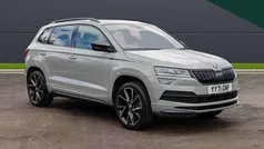 Meteor grey Used 2021 Skoda Karoq SportLine SUV | £24,995 (Fair price)
