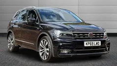 Black Used 2019 VW Tiguan R-line SUV | £20,995 (Fair price)