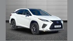 F sport white Used 2021 Lexus RX450h Sport Line SUV | £35,250 (Fair price)