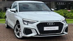 White Used 2024 Audi A3 S-Line Sedan | £25,490 (Good price)