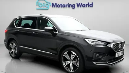 Begagnad Seat Tarraco XCELLENCE Lux 150 HK (110 kW) 2022 Svart SUV