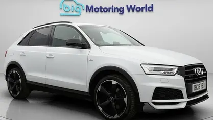 White Used 2018 Audi Q3 Black Edition SUV | £17,500 (Super price)