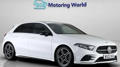 Used Mercedes A180 Executive 136 HP (100 kW) 2022 White Hatchback