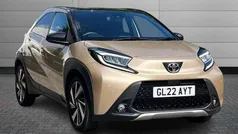 Ginger beige with black Used 2022 Toyota Aygo Hatchback | £12,895 (Fair price)
