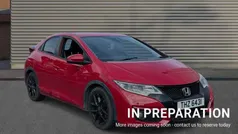 Red Used 2015 Honda Civic Sport Hatchback | £10,025 (Fair price)
