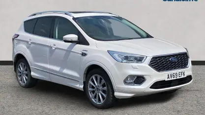 Begagnad Ford Kuga Vignale 180 HK (132 kW) 2019 Vit SUV