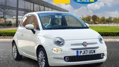 White Used 2017 Fiat 500 Lounge Hatchback | £9,990 (Fair price)