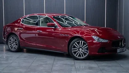 Red Used 2016 Maserati Ghibli Sedan | £17,790 (Fair price)