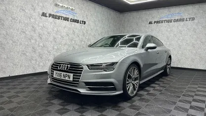 Used Audi A7 Sportback S-Line 218 HP (160 kW) 2016 Grey Hatchback