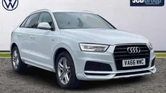 White Used 2017 Audi Q3 S-Line SUV | £12,495 (Fair price)