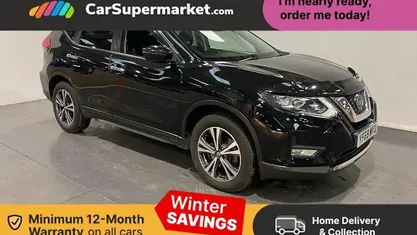 Black Used 2019 Nissan X-Trail N-Connecta SUV | £12,697 (Fair price)