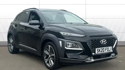 Used Hyundai Kona Premium 177 HP (130 kW) 2020 Black SUV