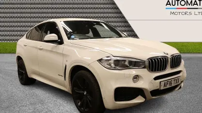 Used BMW X6 M Sport 313 HP (230 kW) 2016 White SUV