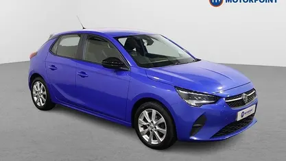 Used Vauxhall Corsa Design Edition 75 HP (55 kW) 2022 Blue Hatchback