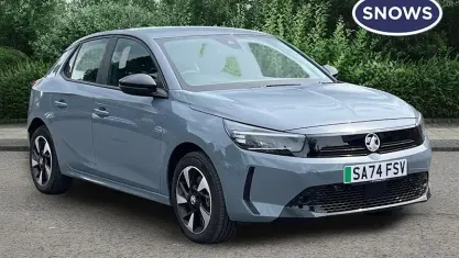 Begagnad Vauxhall Corsa-e Design Edition 100 kW (136 HK) 2024 Grå Halvkombi
